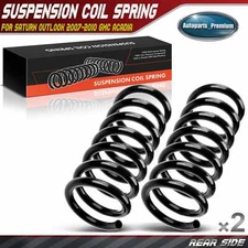 2x Rear Coil Springs for Buick Enclave Chevy Traverse GMC Acadia Saturn Outlook