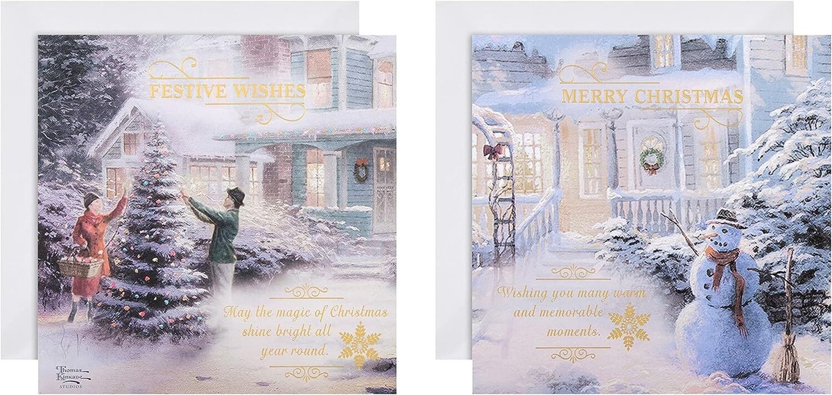 Hallmark Thomas Thomas Kinkade Christmas Cards Hallmark Brandclub Hallmark Thomas