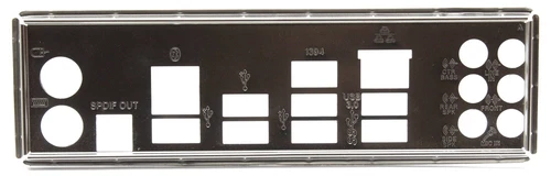 ASUS P8P67 Rev.3.0 Blende - Slotblech - IO Shield   #35851