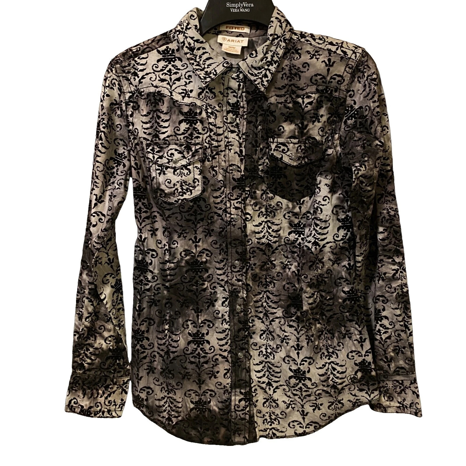 Blusas Femininas Ariat Paisley Western