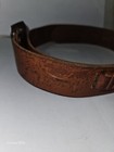 Leather Gun Belt Hunter 27-125 M Brown Leather Ammo Belt Size 40in  — photo 6