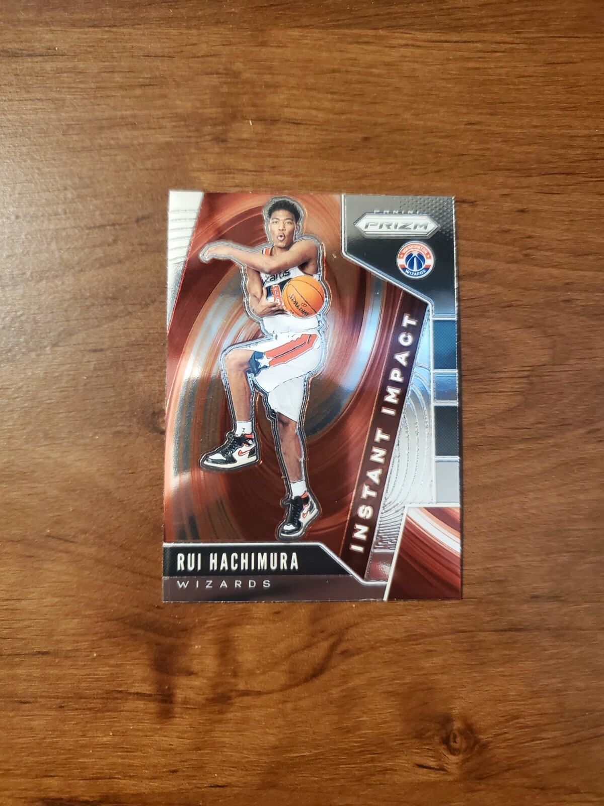 Rui Hachimura - 2019-20 Panini Prizm - #8 - Instant Impact Insert - Wizards