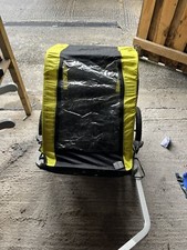 Halfords double choke bike trailer 