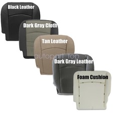 For 2009-2012 Dodge Ram 1500 Laramie Driver Passenger Bottom Leather Seat Cover