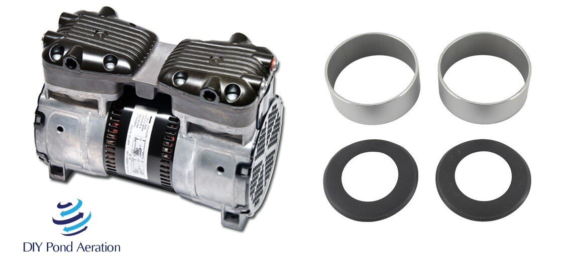 GAST 87R Rebuild / Service Kit Rocking Piston Compressor *CUPS