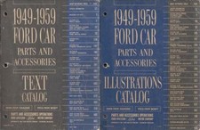 Original Ford Illustrated Parts Books 1959 1958 1957 1956 1955 1954 1953 Catalog