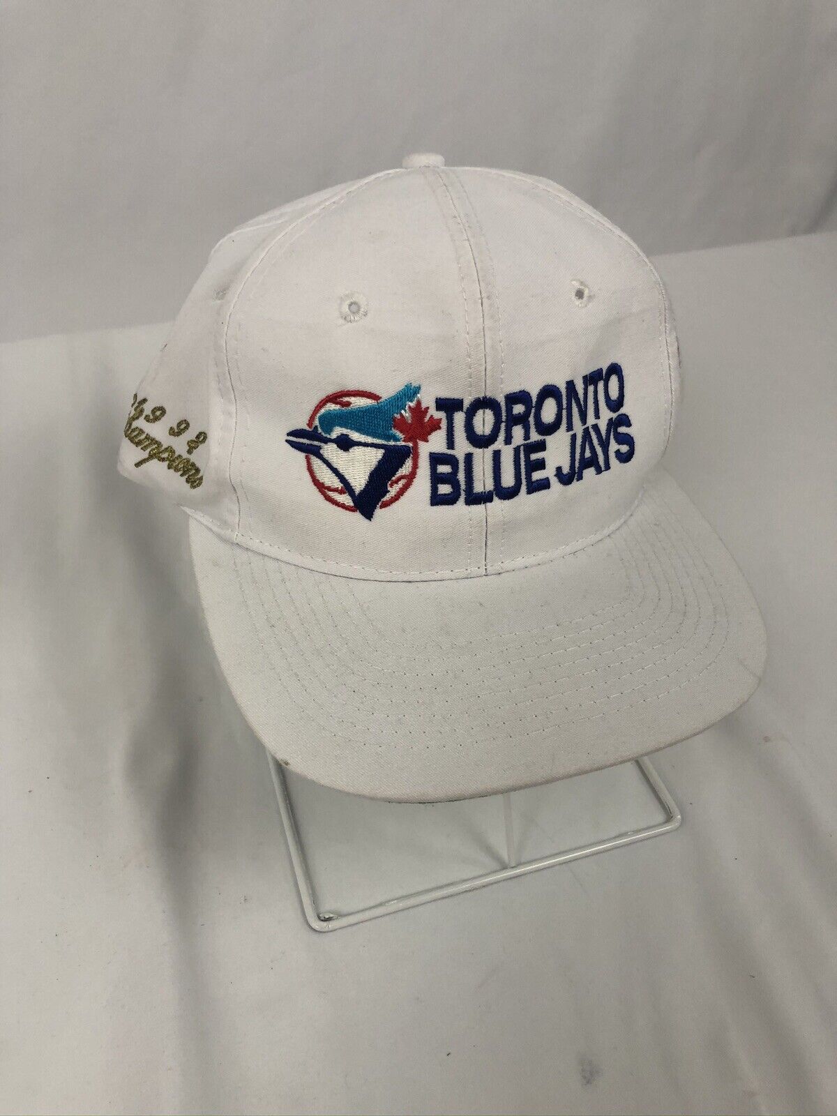 Toronto Blue Jays 1992 World Series Champs RARE Vintage Snapback Hat THE  GAME