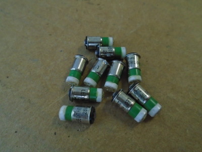 PACK OF 10 EA LEDTRONICS 28V LED MINI LIGHT  P/N: F206CPG6-28V/20BP