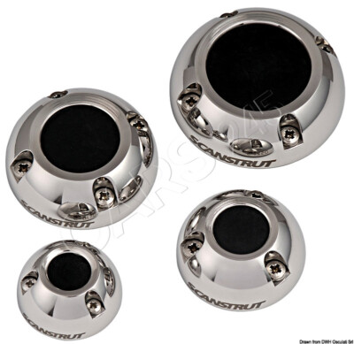 SCANSTRUT VA-Stahl Stopfbüchse 9/14mm Loch groß