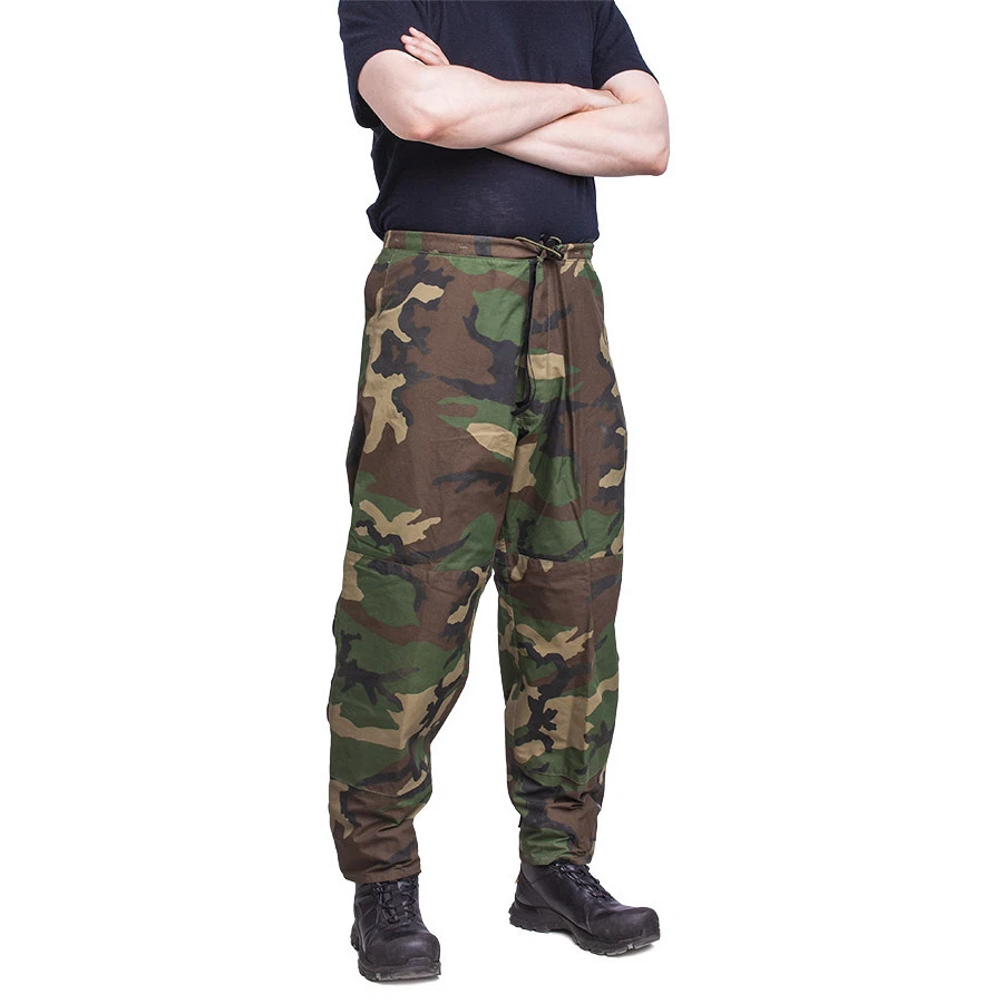 Genuine US Military Issue Surplus ECWCS Over Pants, Woodland Camouflage, US Made - Image 2 of 2