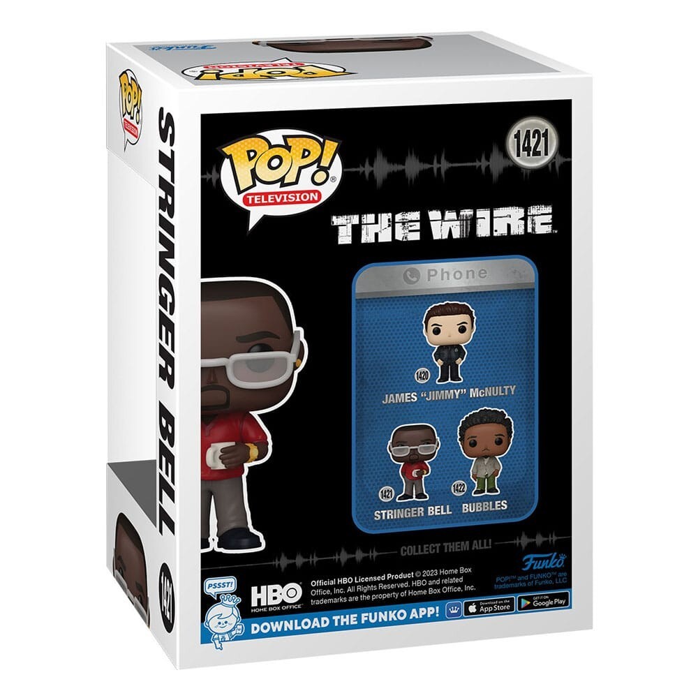 Figurine Pop Stringer Bell The Wire idée cadeau vinyle pour sériephile - 3
