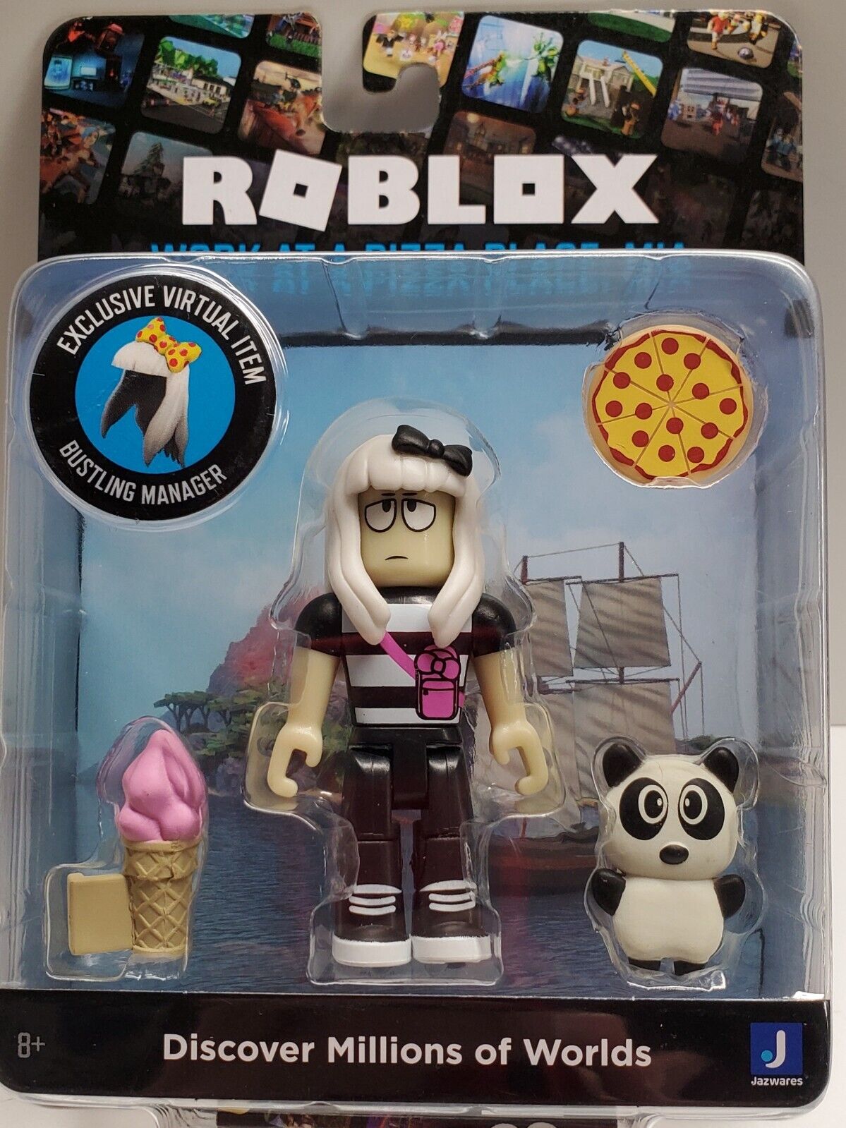 Boneco Roblox Mix E Match Work At Pizza Place Mia Sunny 2221