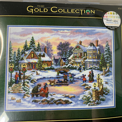 Dimensions The Gold Collection A Treasured Time Cross Stitch Kit NIP by D. Lewan