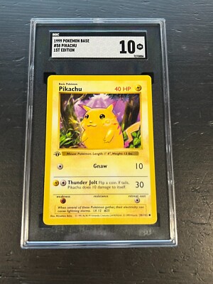 ポケモンカードゲーム 1999 Pikachu Yellow Cheeks 1ed PSA5 1999 Nintendo Pokemon Game Pikachu (Yellow Cheeks-Shadowless
