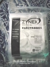 Zynex Medical Electrodes 2 Inch Round 4 Packs Of 4 Self Adhesive Flexible  NEW