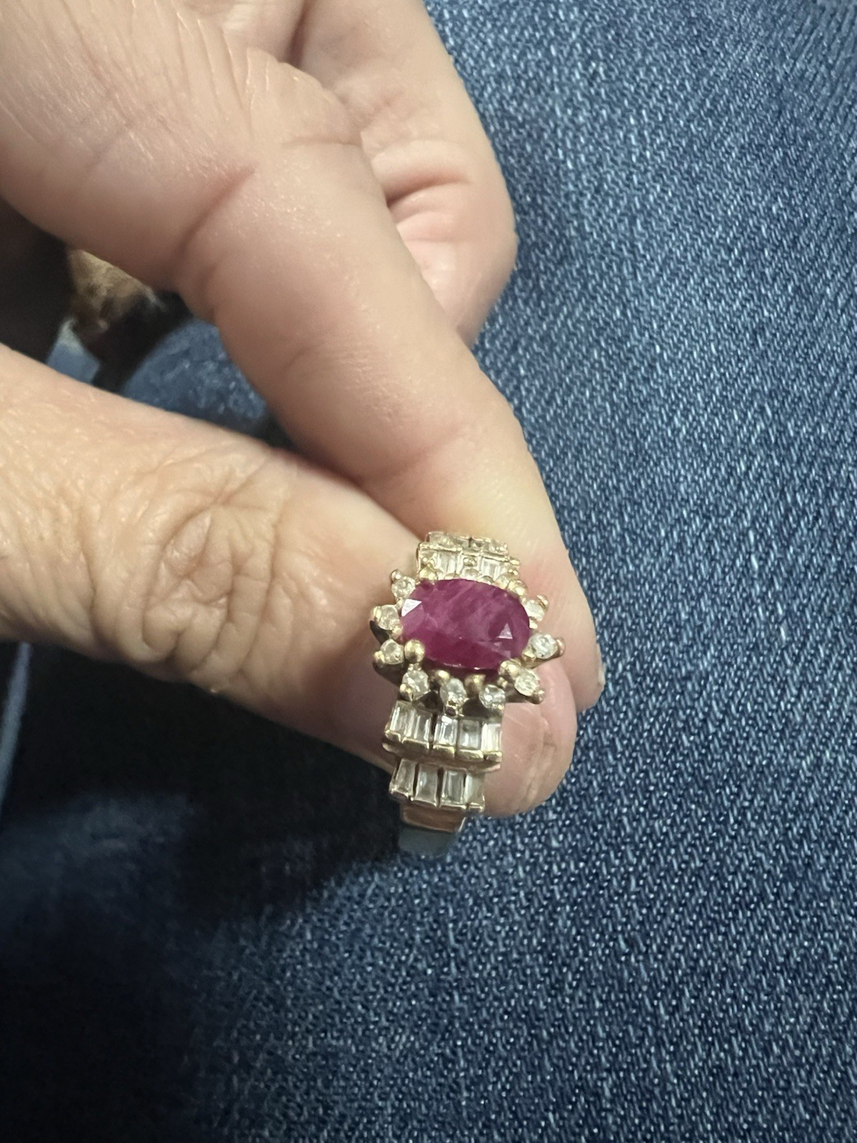 Ruby And Diamond Ring - image 4