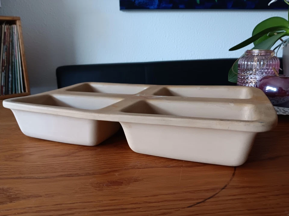 ⭐ Pampered Chef FAMILY HERITAGE Stoneware Classic Mini Kuchen Brot Backform ⭐ - Bild 3 von 4
