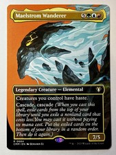 MTG Maelstrom Wanderer Commander Masters 0684 Borderless Non Foil Rare
