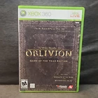 The Elder Scrolls IV Oblivion Xbox 360 Game CIB GOTY Complete