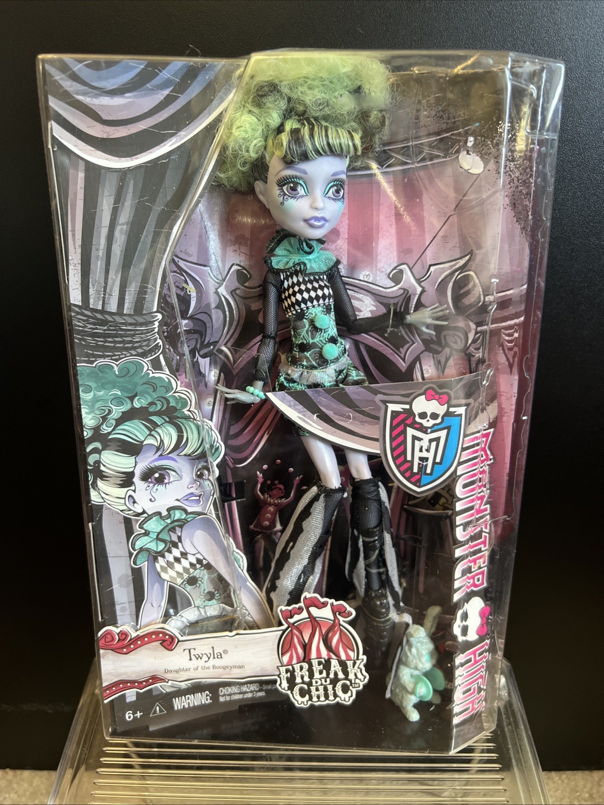 Monster High Doll Freak Du Chic Twyla Mattel