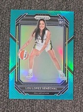 2023 Panini Prizm WNBA Lou Lopez Senechal #137 Teal /49 Prizm RC Wings 🏀