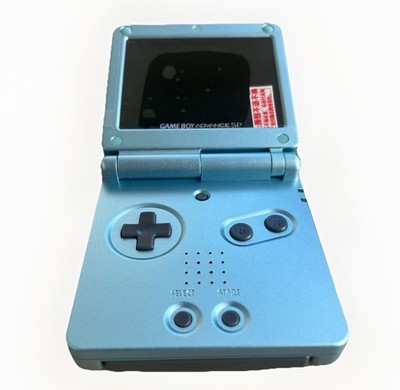 Nintendo Game Boy Advance SP Handheld Console - Pearl Blue for