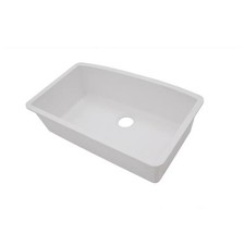 Blanco 441773 Valea SILGRANIT 32" Super Single Undermount Kitchen Sink - White