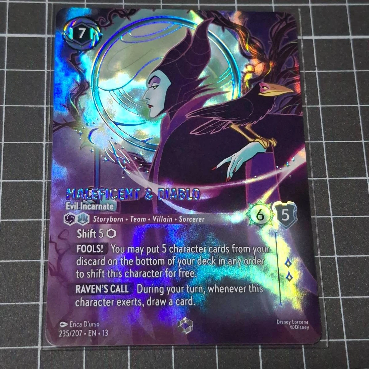 Maleficent & Diablo-Evil Incarnate 235/207 Attack of the Vine! for