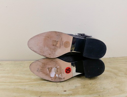 Sigerson Morrison Boots 10 Gray Suede Kabria Moto Ankle Shoes Italy - Picture 5 of 7
