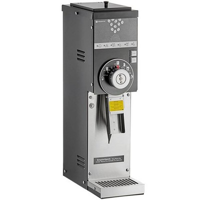 Grindmaster 875S/BLACK 7'' Wide Retail Coffee Grinder w/ 3.0 lbs. Hopper Cap, ...