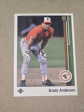 1989 Upper Deck BRADY ANDERSON rookie card # 408   [C10]. rookie card picture