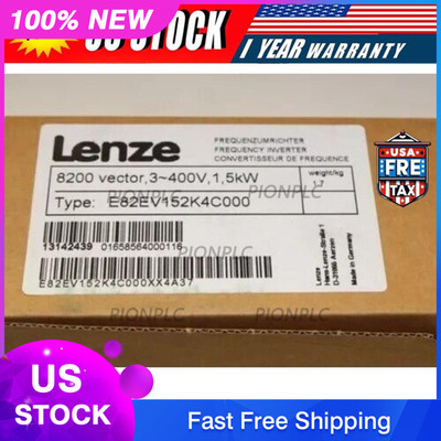 US Free TAX LENZE NEW E82EV152_4C000 inverter E82EV152k4C000 IN BOX