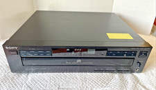 Sony CDP-C225 5 Disc CD Changer Carousel Player Tested Working No Remote