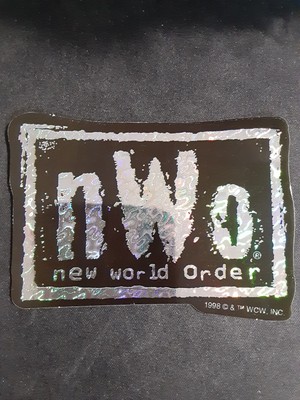1998 A&A Company WCW Vending Stickers #NNO NWO New World Order