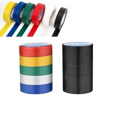 Premium Electrical Insulation Tape PVC Flame Retardant All Colour 15mm x 9M /15M