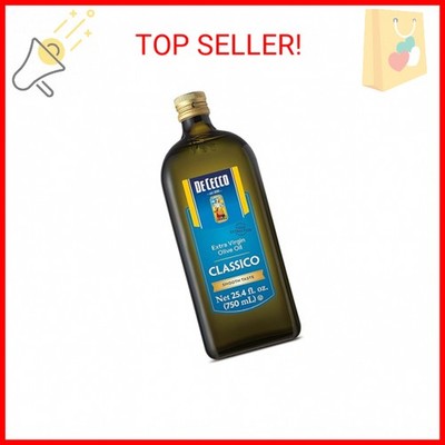 De Cecco Extra Virgin Olive Oil, Classico, Cold Extraction, Great for Cooking & 