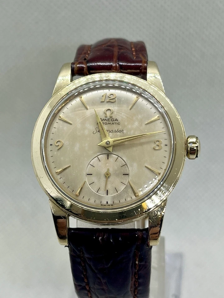 VERY COLLECTIBLE OMEGA SEAMASTER GOLD FILLED AUTOMATIC WATCH - Image 3 of 4
