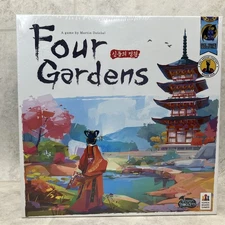 Four Gardens Board Game Arcane Wonders New Sealed NIB- See Desc.