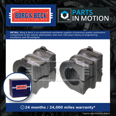 2x Anti Roll Bar Bush (pair) fits MERCEDES X250 470 2.3D Front 17 to 20 B&B New