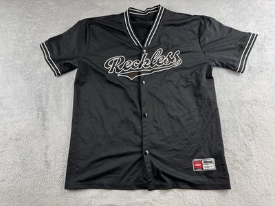 Reckless Baseball Trikot Herren Medium schwarz Fsbn 