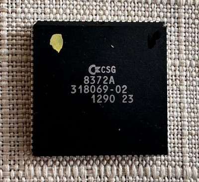 Fat Agnus CSG 8372A  ( USA ) AMIGA 500/500+/A2000/Commodore    K.Woche: #12 90