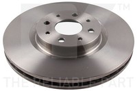 2X NK Bremsscheibe 202344 FüR Alfa Romeo Fiat Lancia