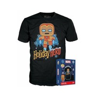 Funko Boxed Tee: Marvel - Gingerbread Iron Man - T-Shirt - Neu & Ovp