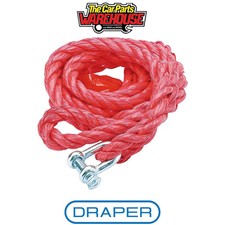 Image of Draper 65297 Tow Rope with Flag 4000kg
