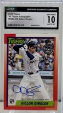 2025 Topps Series 2 - 1990 Topps Baseball Autographs Dillon Dingler #90B2-DD...