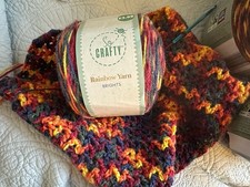 Rainbow Yarn. Brand New, 200g Acrylic/wool Mix, 9 Available