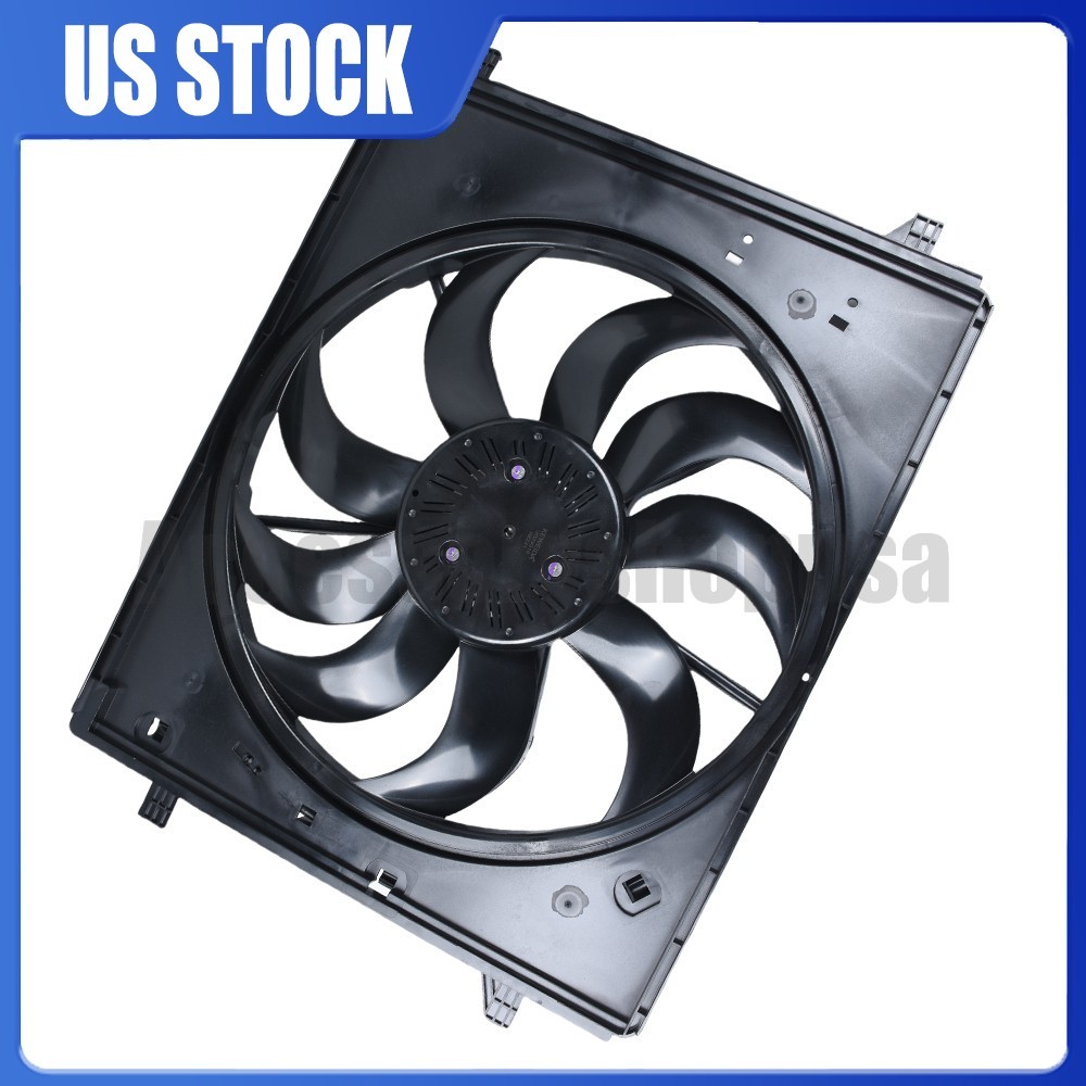 670102597 Fits 2014 - 2016 Maserati Ghibli Electric Radiator Fan 3.0T V6 Engine