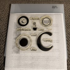 Close to My Heart CTMH B1227 Solo "C" cherish celebration cute cool Etc NEW
