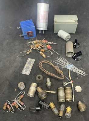 Misc. Radio and Electrical Parts * FROM HAM / ANTIQUE RADIO ESTATE * (A222)