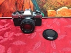 Olympus OM-10 35mm SLR w/50mm f/1.8 Tested Clean